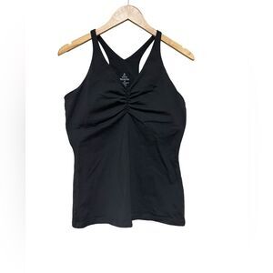Prana Black Tank Top with Bra